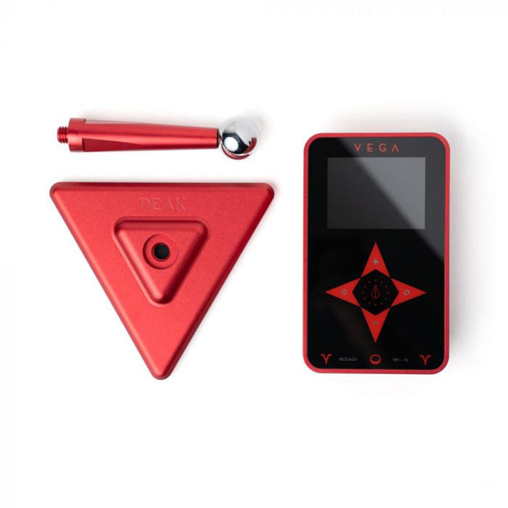 Peak Vega Tattoo Power Supply — Red - Ultimate Tattoo SupplyPeak Vega Tattoo Power Supply — Red