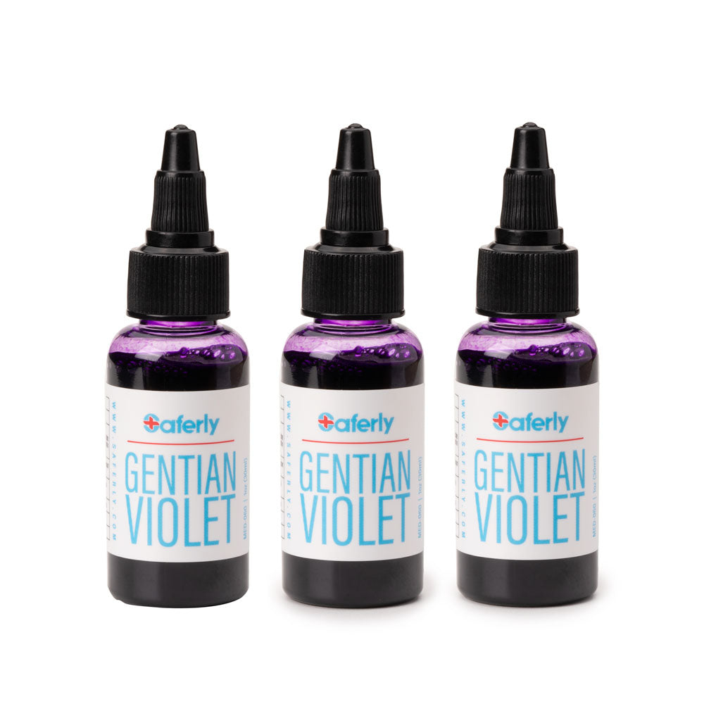 Saferly Gentian Violet — 1oz Bottle - Ultimate Tattoo Supply