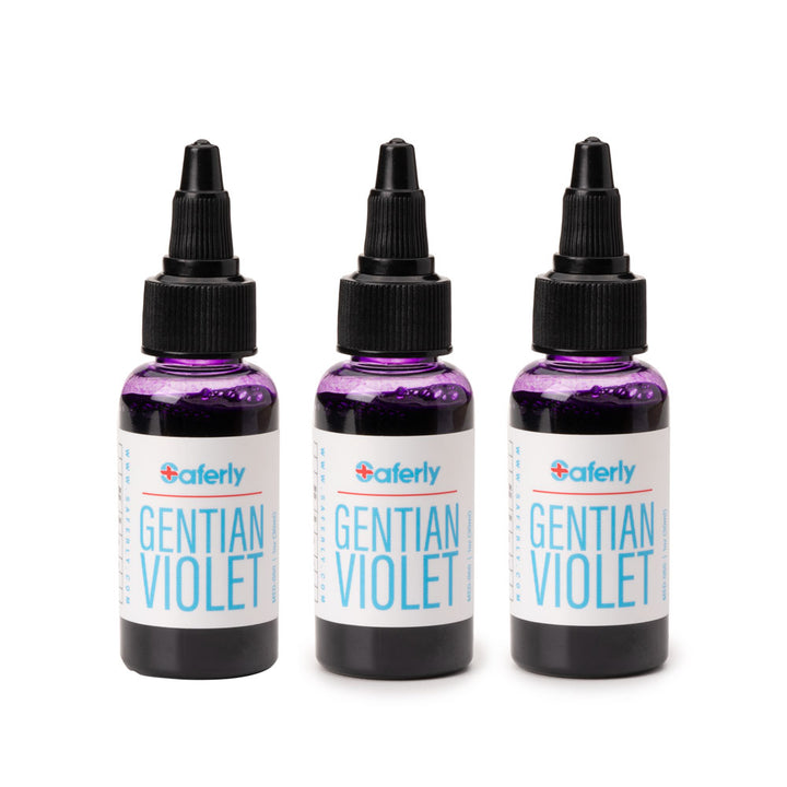 Saferly Gentian Violet — 1oz Bottle - Ultimate Tattoo Supply