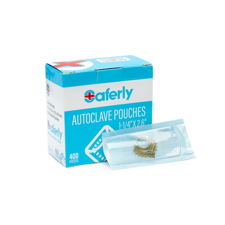 Saferly Autoclave Pouches – Pick Size - Ultimate Tattoo Supply