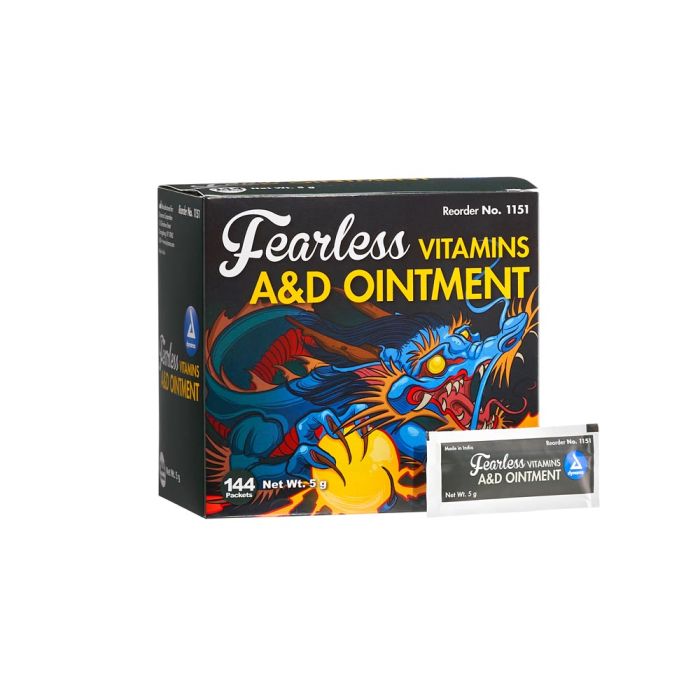 Vitamins A&D Ointment — Box of 144 Foil Packs - Ultimate Tattoo Supply