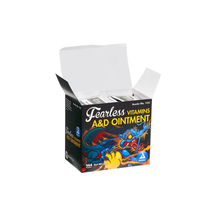 Vitamins A&D Ointment — Box of 144 Foil Packs - Ultimate Tattoo Supply