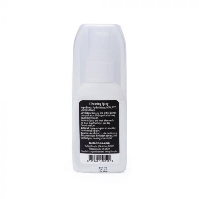 Piercing Care Cleansing Spray by Tattoo Goo — Case of 12 Bottles - Ultimate Tattoo Supply