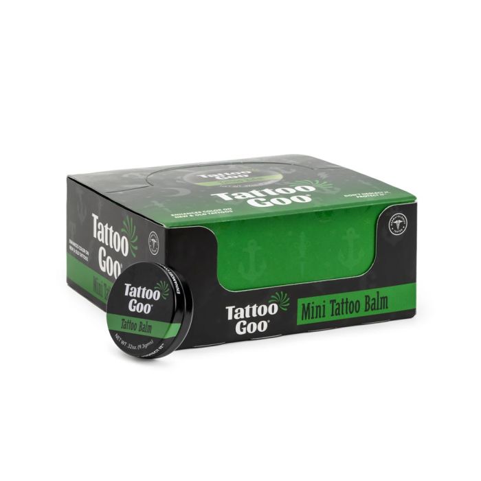 Tattoo Goo After Care Salve - Mini Tin .33oz - Case of 36 - Ultimate Tattoo Supply