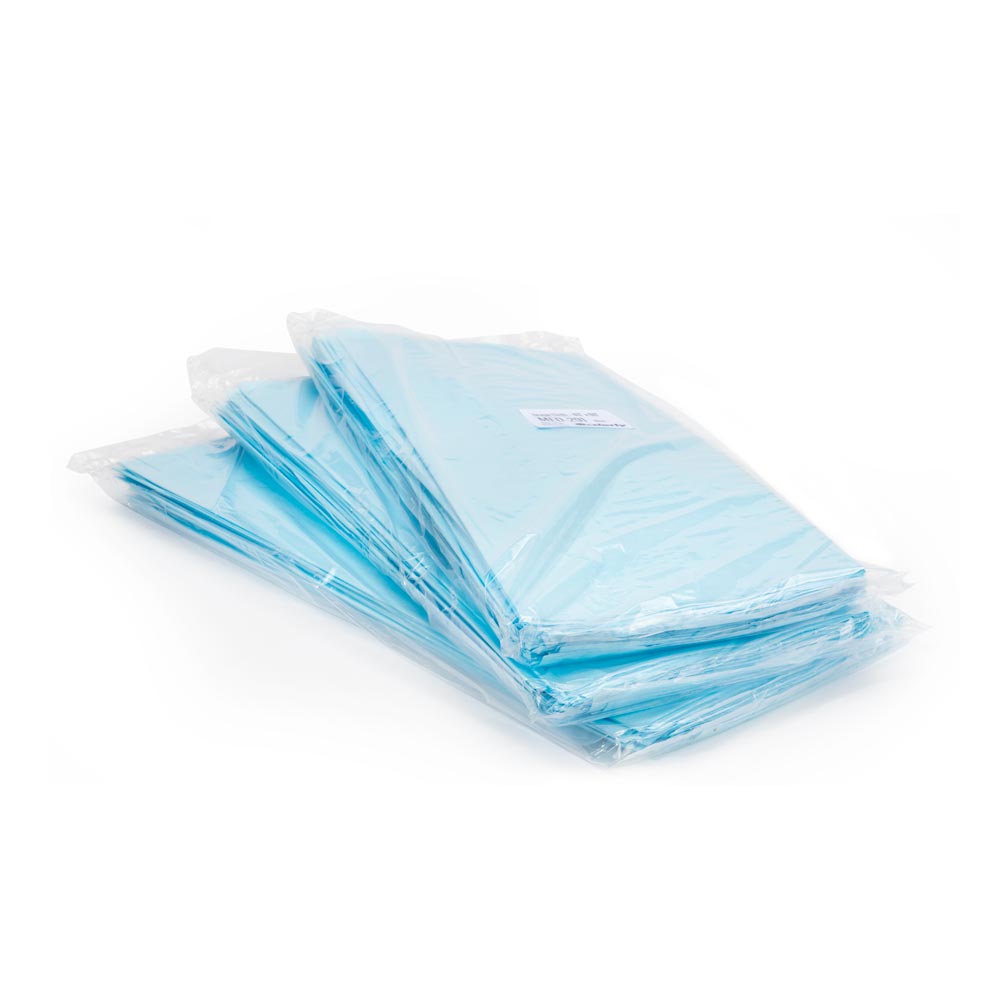 Saferly Blue Drape Cloth Sheets — 40" x 60" — Bag of 10