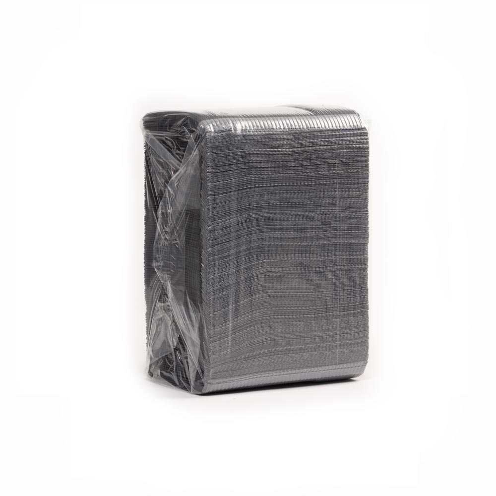 Saferly Medical Black Dental Bibs — 13” x 18” — Case of 500 - Ultimate Tattoo Supply