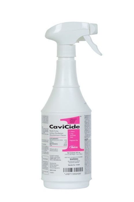 CaviCide1 Surface Disinfectant — 24oz Spray Bottle