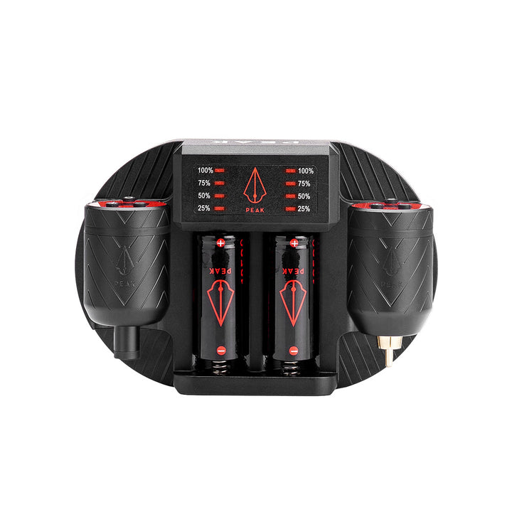 Peak Charging Dock + Forge-C Battery Packs Bundle - Ultimate Tattoo Supply