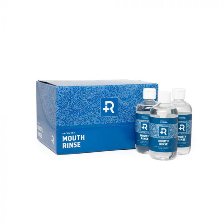 Recovery Sea Salt Mouth Rinse - 8oz - Case of 12 Bottles - Ultimate Tattoo Supply