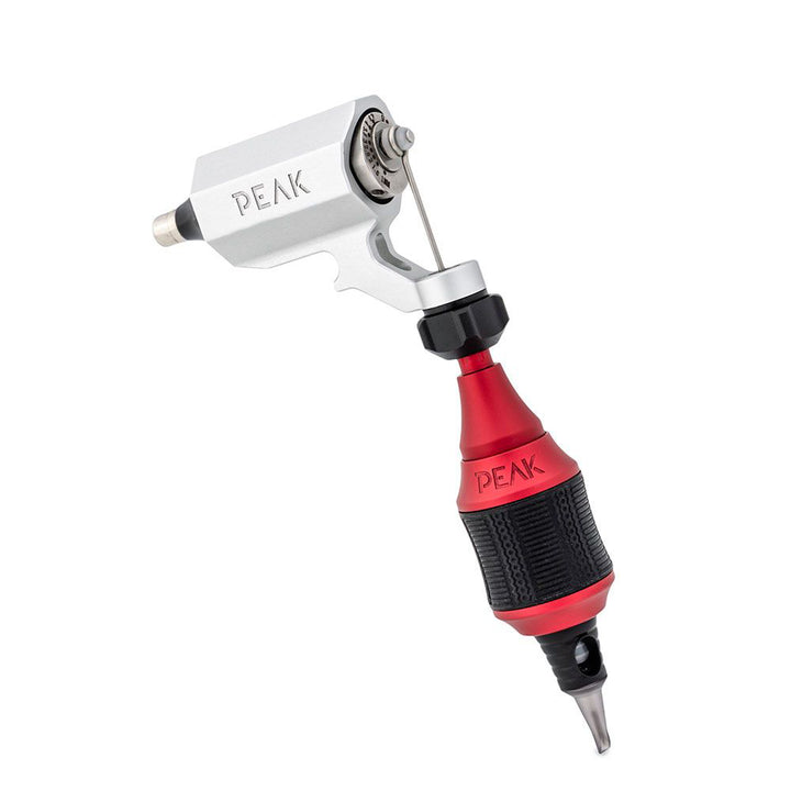 Peak Natron Aluminum Adjustable Cartridge Grip - Red - 30mm - Ultimate Tattoo Supply