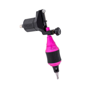 Peak Natron Aluminum Adjustable Cartridge Grip - Pink - 30mm - Ultimate Tattoo Supply