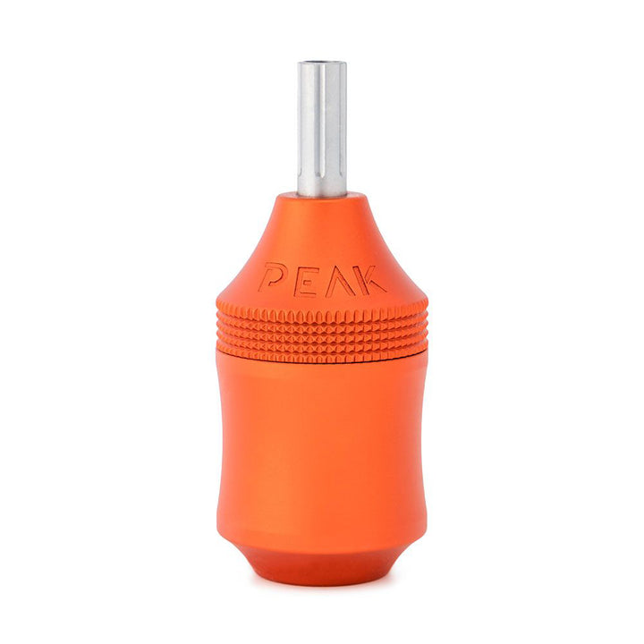 Peak Trona Aluminum Adjustable Cartridge Grip - Orange - 34mm - Ultimate Tattoo Supply