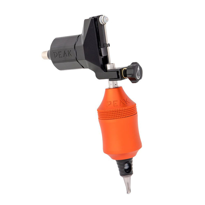 Peak Trona Aluminum Adjustable Cartridge Grip - Orange - 34mm - Ultimate Tattoo Supply