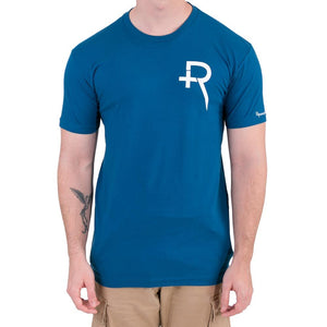 Recovery Unisex Blue Logo Short-Sleeved T-Shirt - Ultimate Tattoo Supply