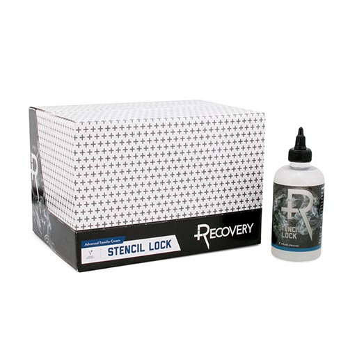 Recovery Stencil Lock 8 oz — Case of 12 - Ultimate Tattoo SupplyRecovery Stencil Lock 8 oz — Case of 12