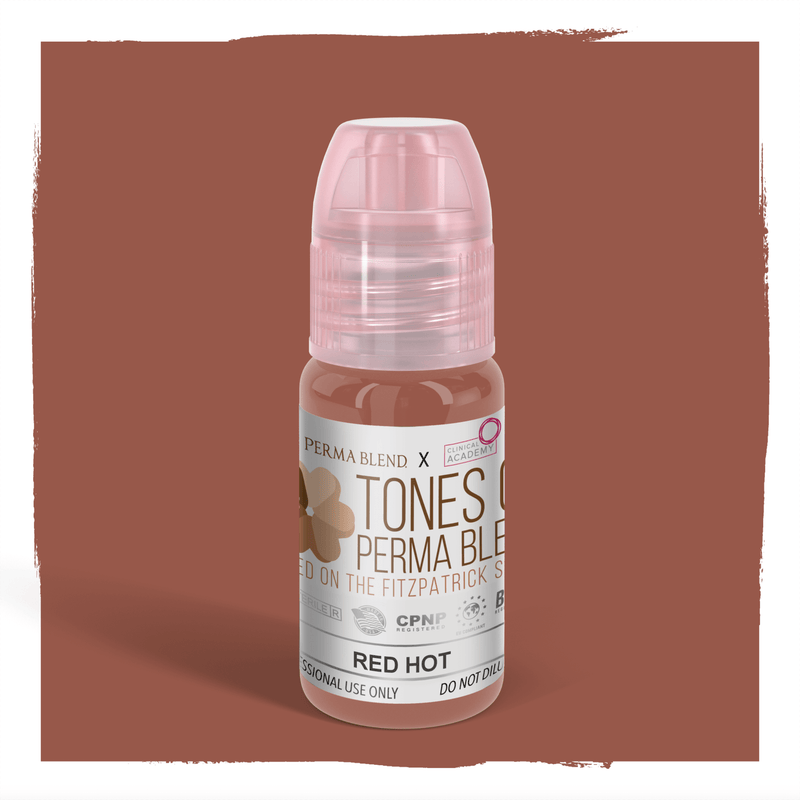 Red Hot - Tones Of Perma Blend - Ultimate Tattoo Supply