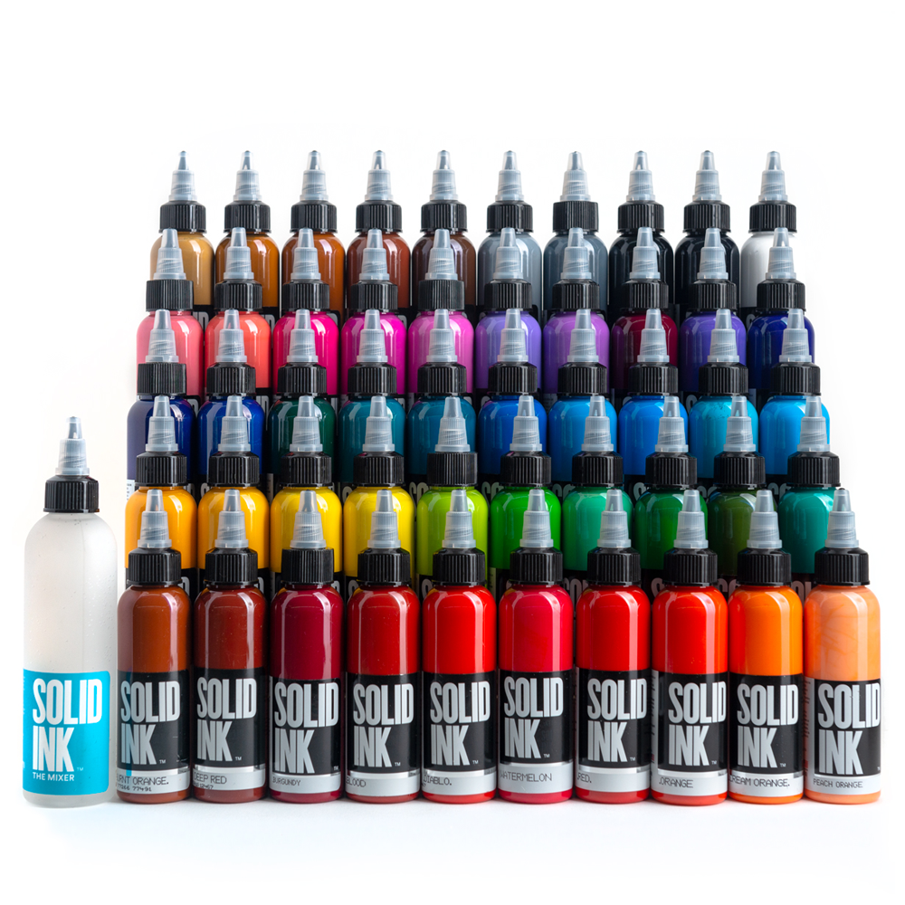 Industry Ink - 70 color set – FYT Tattoo Supplies New York