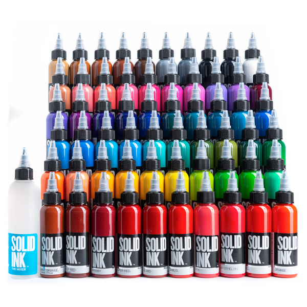 Solid Ink - 60 Color Mega Set 1oz Bottles