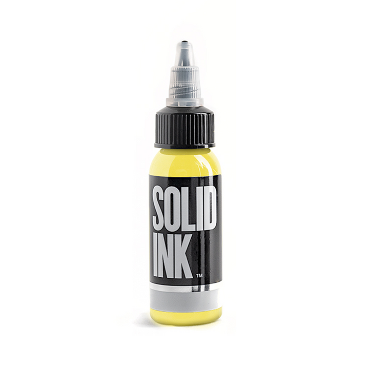 Solid Ink - Banana — Pick Size - Ultimate Tattoo Supply