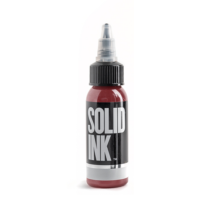 Solid Ink - Burgundy - Ultimate Tattoo Supply