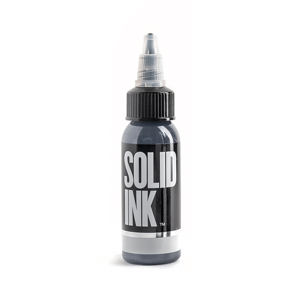 Solid Ink — Cool Gray — Pick Size - Ultimate Tattoo Supply