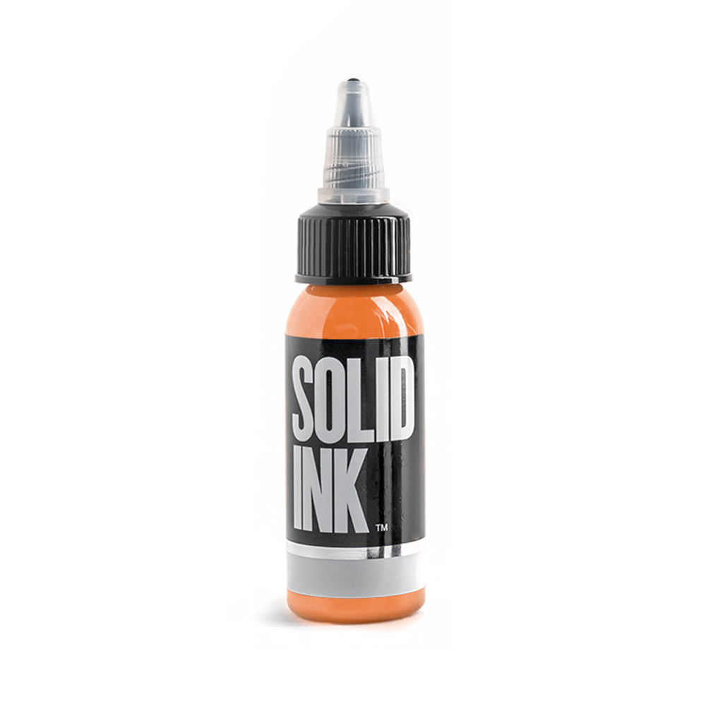 Solid Ink - Cream Orange — Pick Size - Ultimate Tattoo Supply