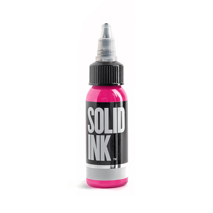 Solid Ink — Fuchsia — Pick Size - Ultimate Tattoo Supply