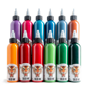 Solid Ink - Chris Garver 12 Color Box Set - Ultimate Tattoo Supply