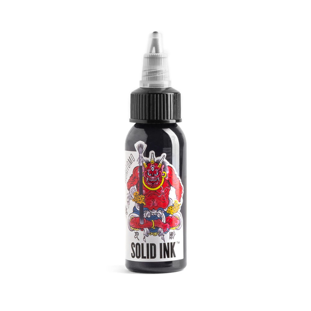 Solid Ink - Horitomo Fudo Blue Black - Ultimate Tattoo Supply