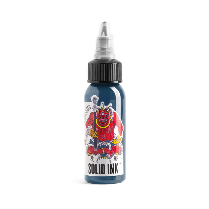 Solid Ink - Horitomo Fudo Blue Grey - Ultimate Tattoo Supply