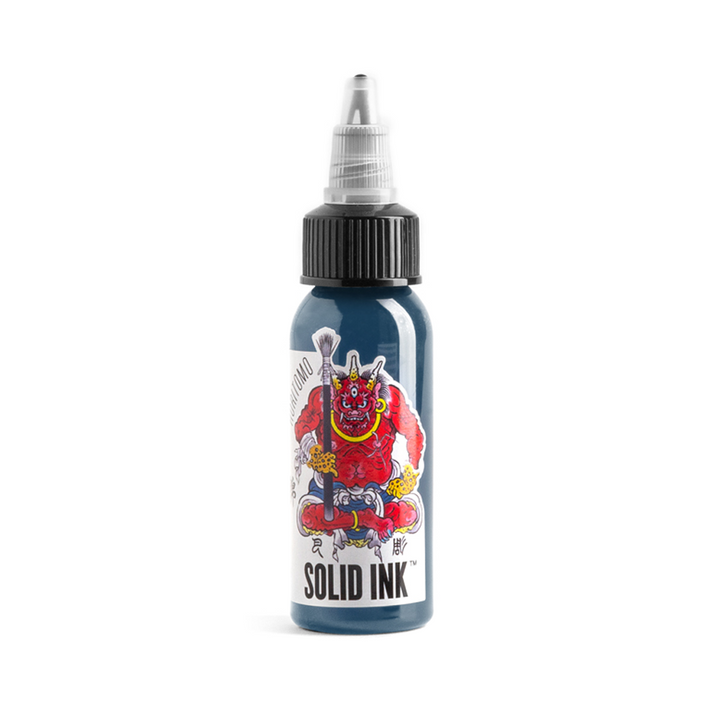 Solid Ink - Horitomo Fudo Blue Grey - Ultimate Tattoo Supply