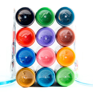 Solid Ink - Horitomo 12 Color Set 1oz Bottles - Ultimate Tattoo Supply