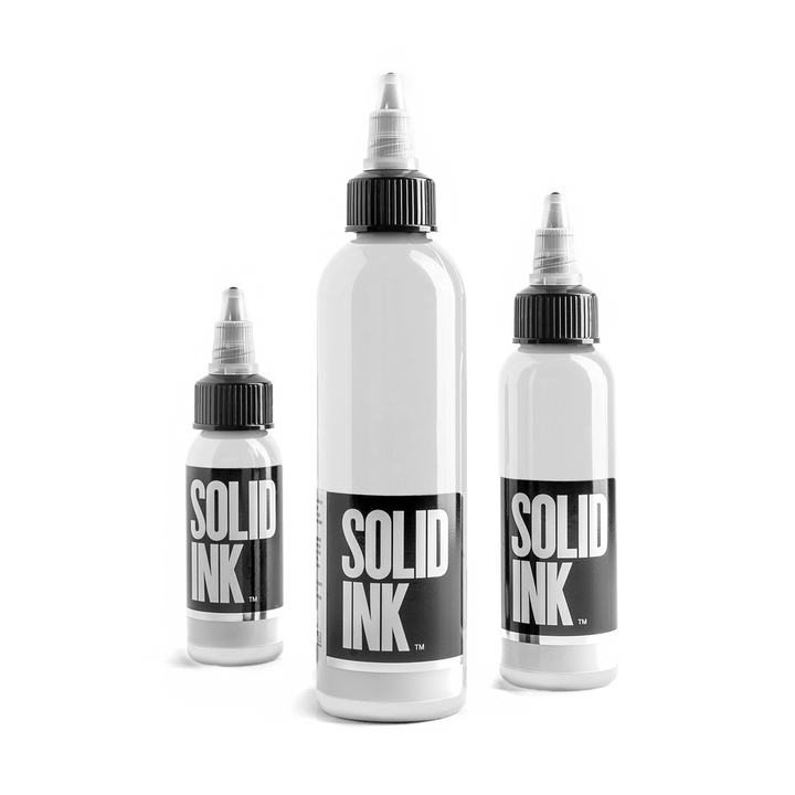 Solid Ink - White - Ultimate Tattoo Supply