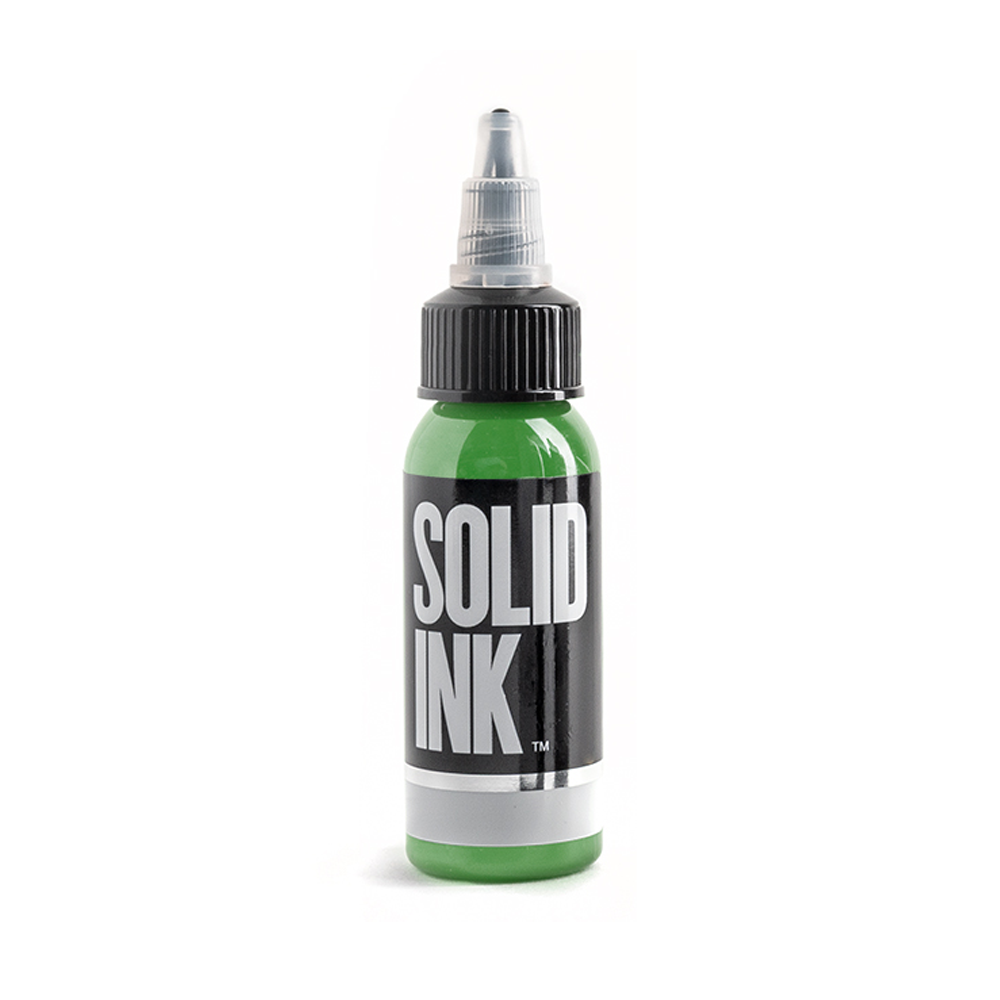 Solid Ink - Light Green - Ultimate Tattoo Supply