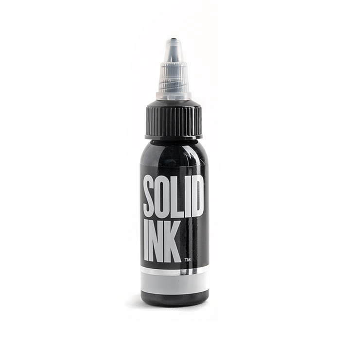 Solid Ink - Matte Black - Ultimate Tattoo Supply