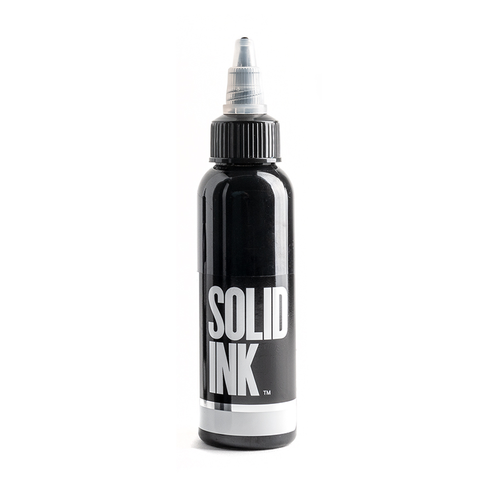 Solid Ink - Matte Black - Ultimate Tattoo Supply