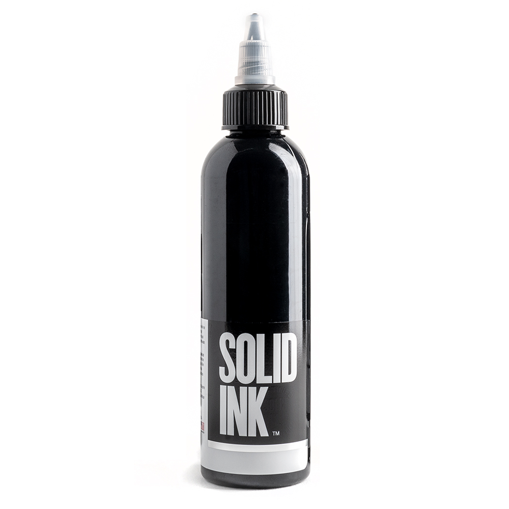 Solid Ink - Matte Black - Ultimate Tattoo Supply
