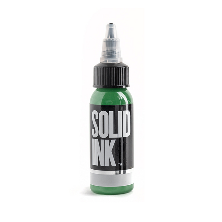 Solid Ink — Medium Green — Pick Size - Ultimate Tattoo Supply