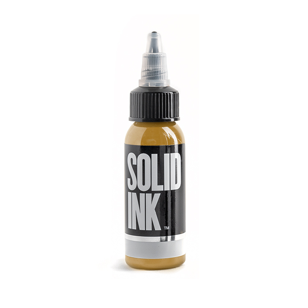 Solid Ink - Mustard - Ultimate Tattoo Supply