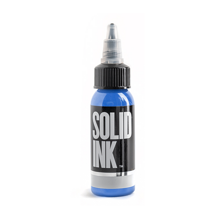 Solid Ink — Nice Blue  — Pick Size - Ultimate Tattoo Supply