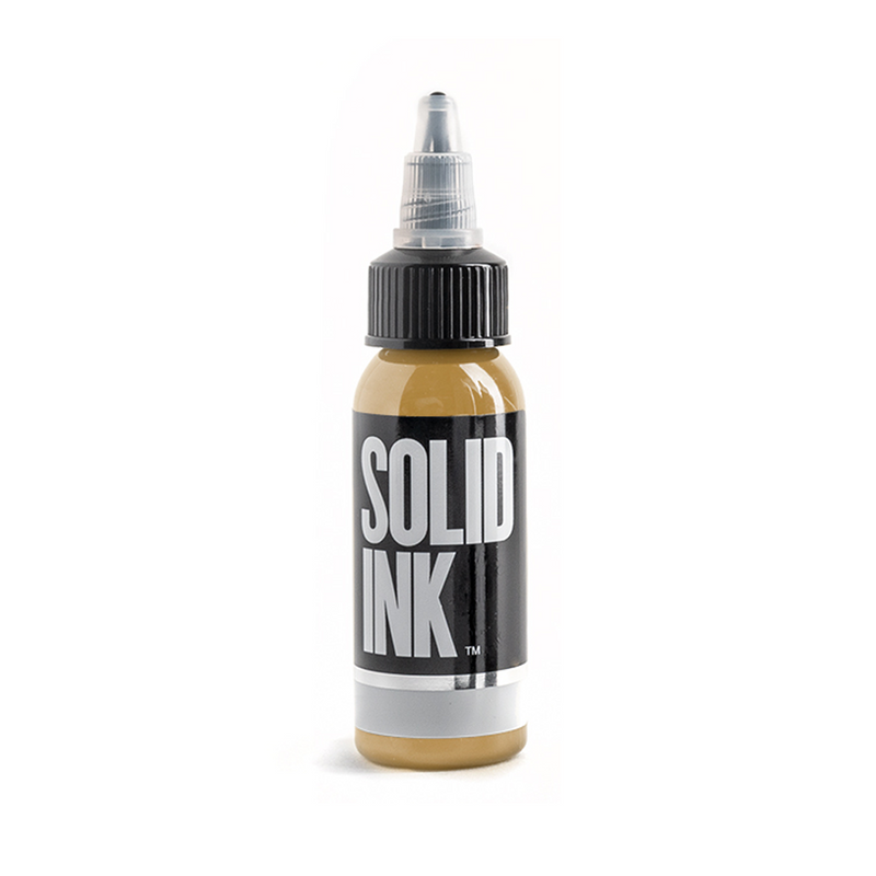 Solid Ink — Ochre — Pick Size - Ultimate Tattoo Supply