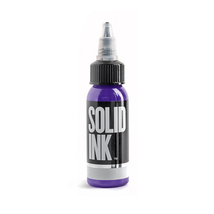 Solid Ink — Purple — Pick Size - Ultimate Tattoo Supply