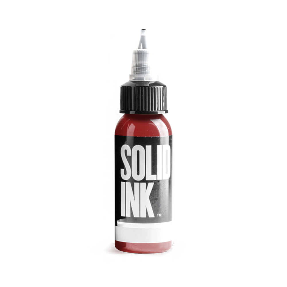 Solid Ink - Super Red - Ultimate Tattoo Supply