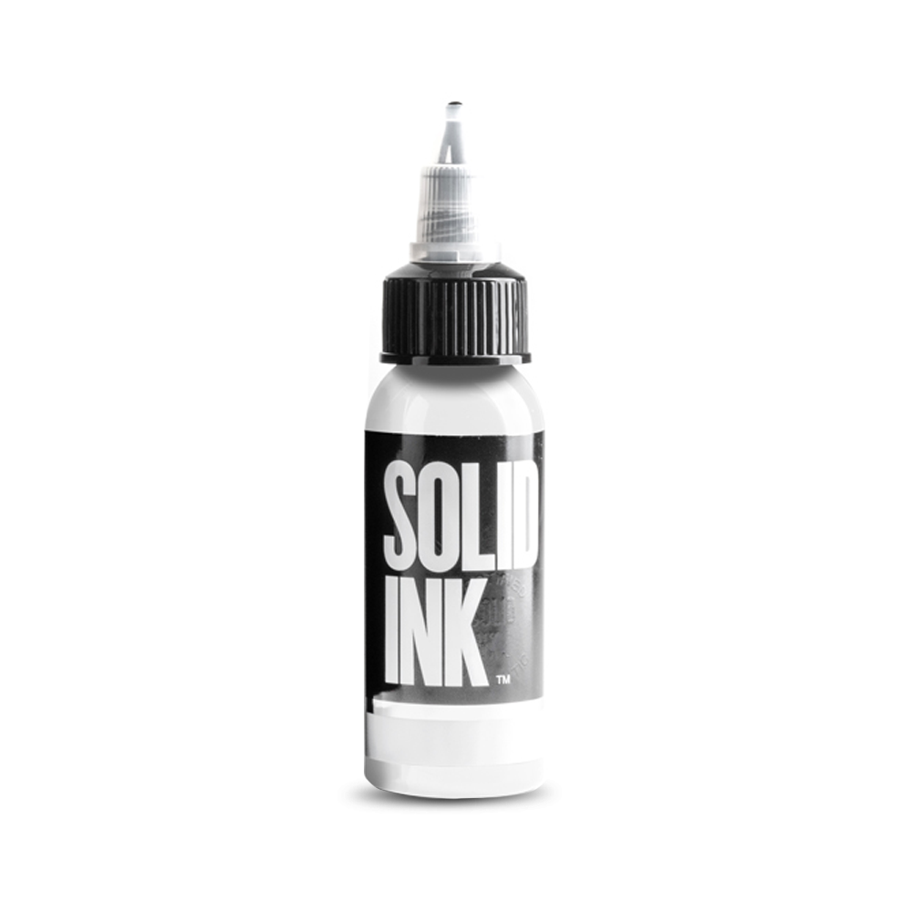 Solid Ink - White - Ultimate Tattoo Supply