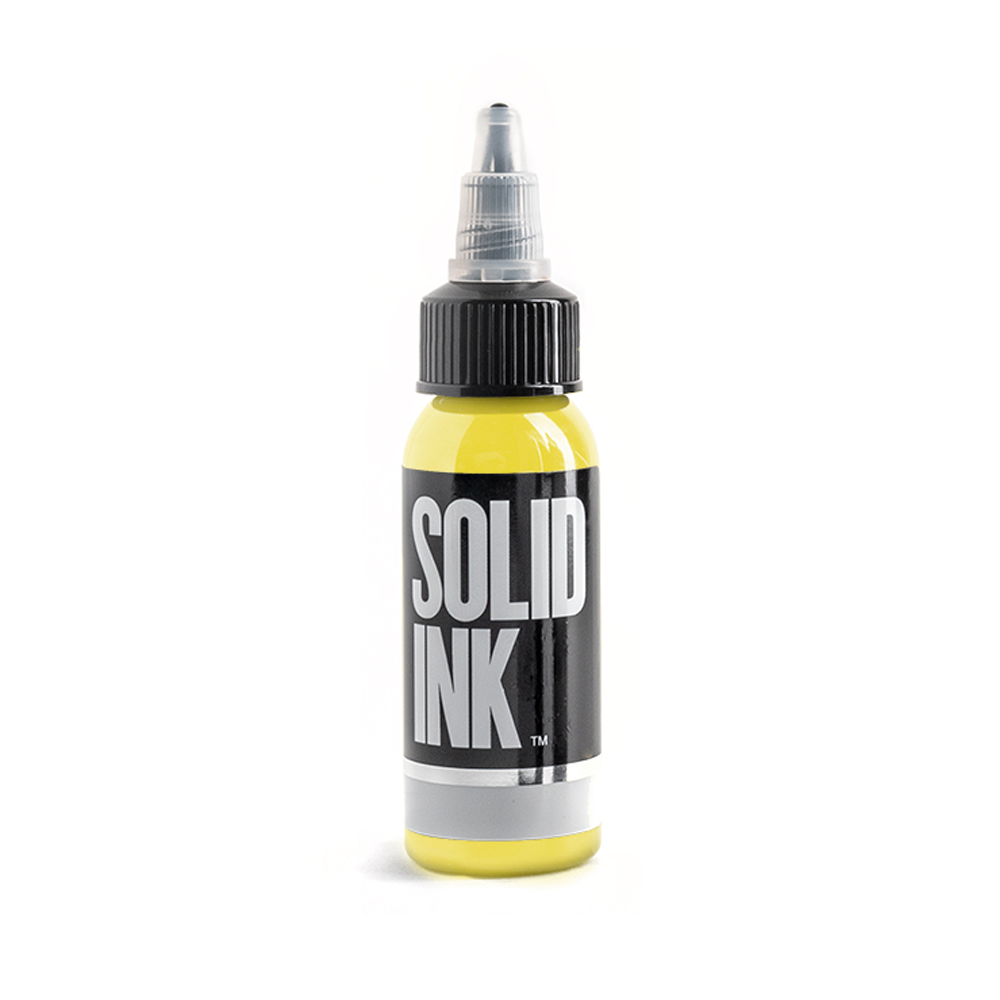 Solid Ink - Yellow - Ultimate Tattoo Supply