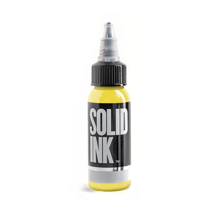 Solid Ink — Yellow — Pick Size - Ultimate Tattoo Supply