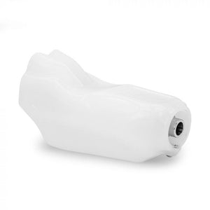 InkJecta Flite X1 Ergo Grip – White Delrin - Ultimate Tattoo Supply