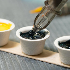 Biodegradable Pigment/ Ink Cups - Bag of 200 - Saferly Clean Caps - Pick Size - Ultimate Tattoo Supply