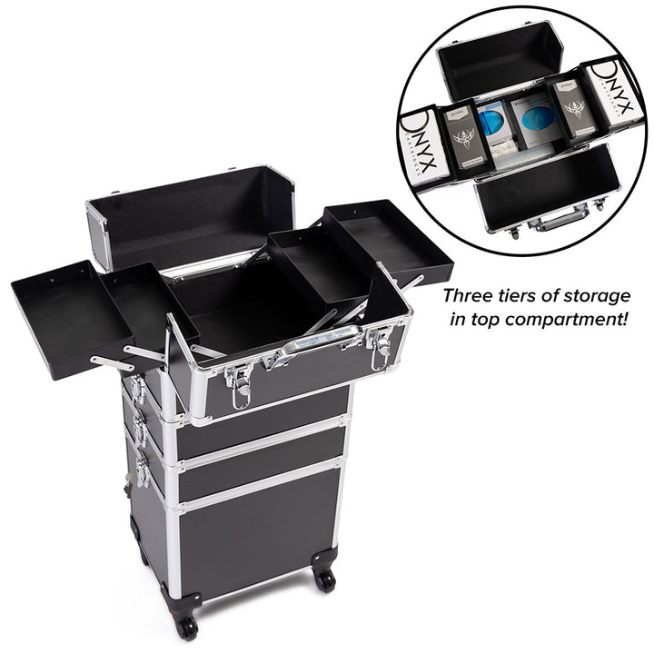 Travel Trolley Case for Cosmetic, Tattoo, and Piercing Artists - Ultimate Tattoo Supply