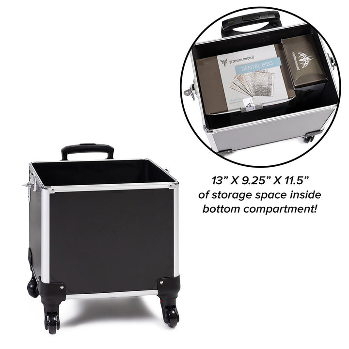 Travel Trolley Case for Cosmetic, Tattoo, and Piercing Artists - Ultimate Tattoo Supply